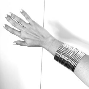 Set of 20 Silver Bangles